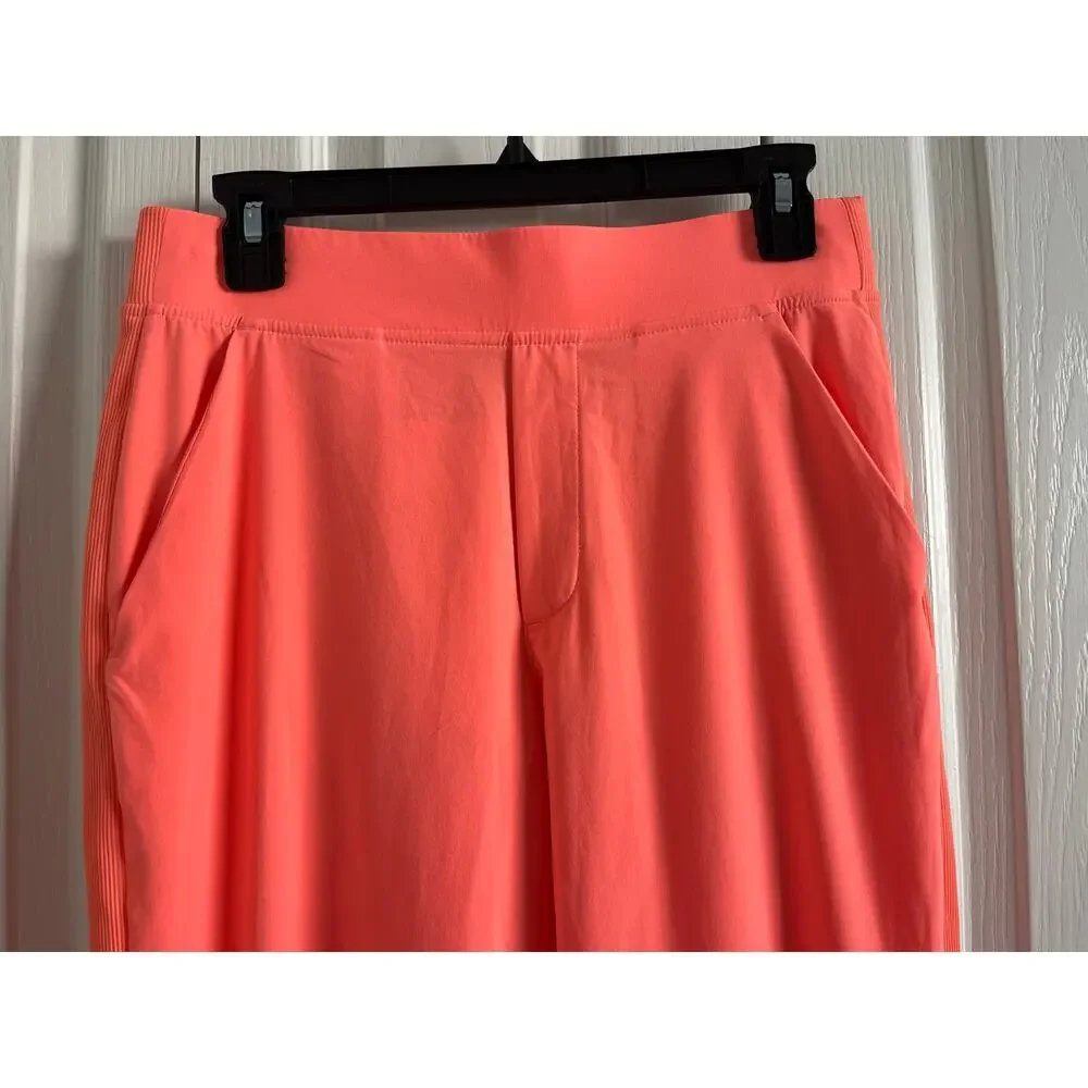 Athleta Brooklyn Ankle Pant in the color Sunset Glow Size 6P - Picture 2 of 16